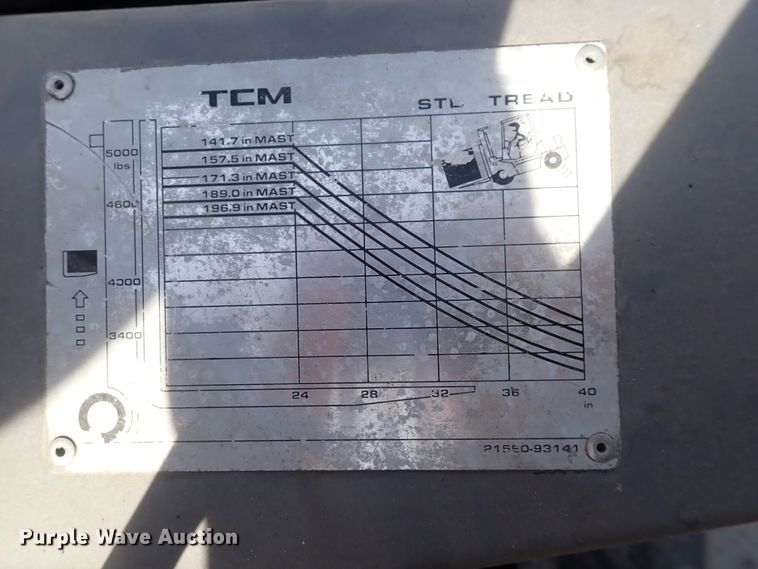 image for item DN2356 TCM FCG25  forklift