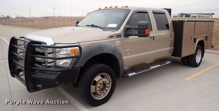 image for item DN2474 2011 Ford F550 Super Duty Lariat  Crew Cab utility / service truck