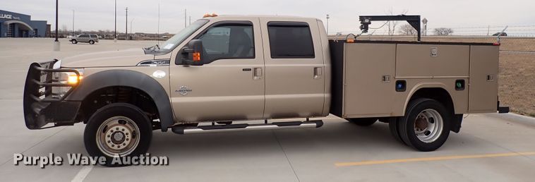 image for item DN2474 2011 Ford F550 Super Duty Lariat  Crew Cab utility / service truck