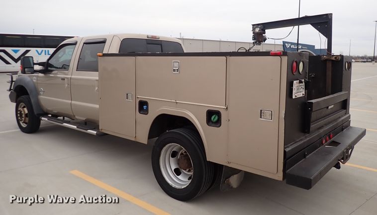 image for item DN2474 2011 Ford F550 Super Duty Lariat  Crew Cab utility / service truck