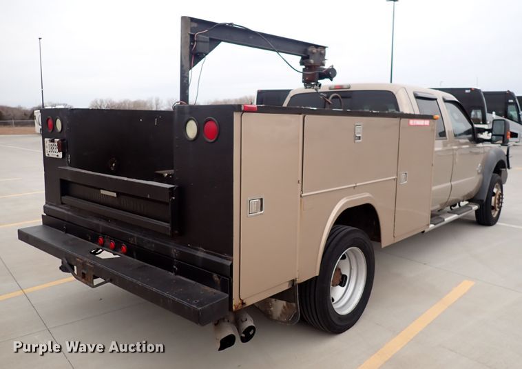 image for item DN2474 2011 Ford F550 Super Duty Lariat  Crew Cab utility / service truck