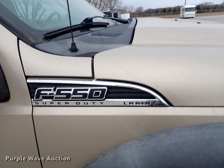 image for item DN2474 2011 Ford F550 Super Duty Lariat  Crew Cab utility / service truck