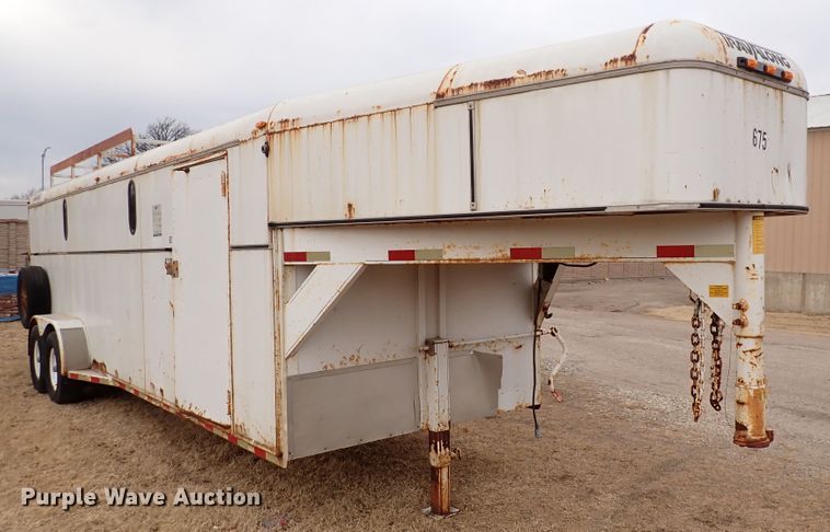 image for item DN2481 1998 Liberty Travalong  enclosed cargo trailer