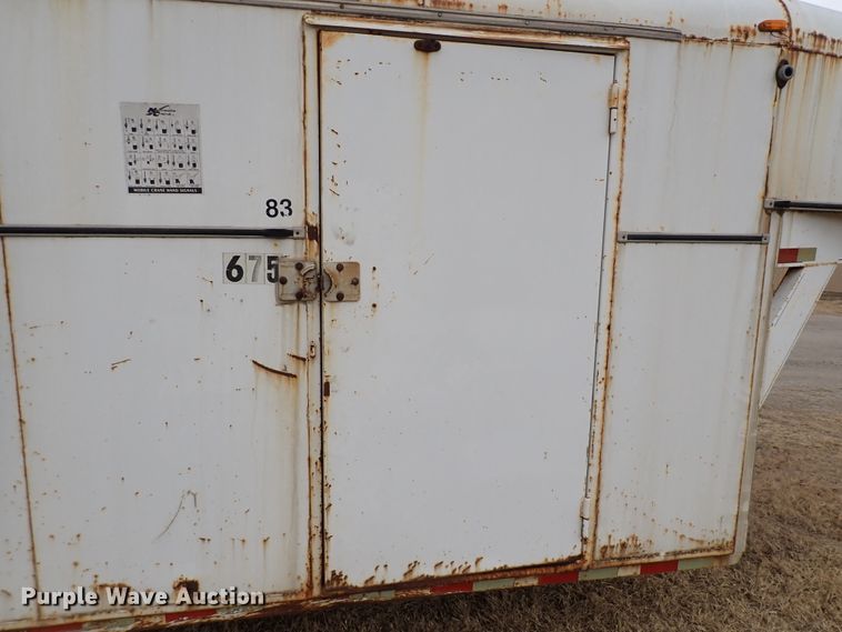 image for item DN2481 1998 Liberty Travalong  enclosed cargo trailer