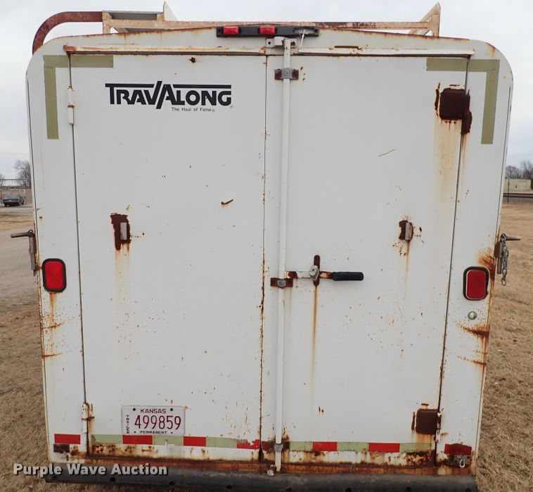 image for item DN2481 1998 Liberty Travalong  enclosed cargo trailer