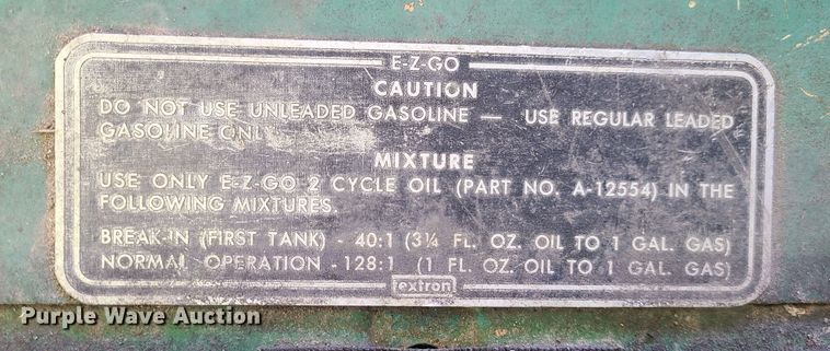 image for item GB9237 EZ GO  golf cart