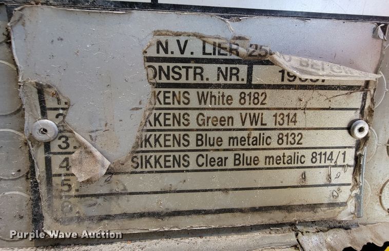 image for item HR9495 1994 Van Hool T815  coach bus