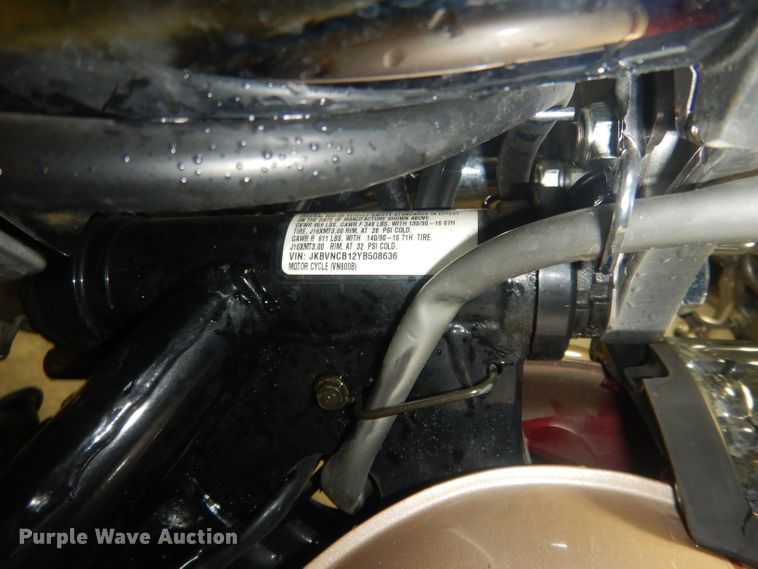 image for item HU9387 2000 Kawasaki VN800B  motorcycle