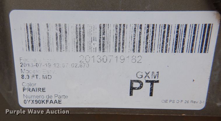 image for item IE9580 2013 Dodge Ram  pickup truck bed