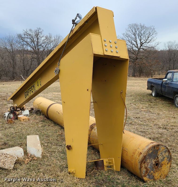 image for item IF9283 Gaffey  jib crane
