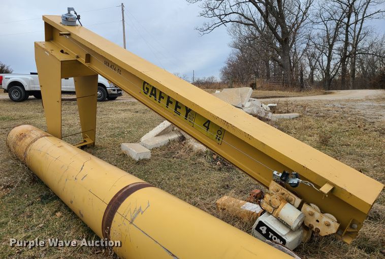 image for item IF9283 Gaffey  jib crane