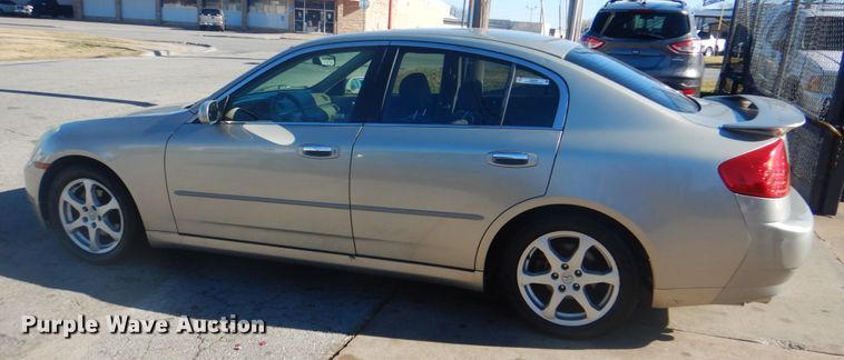 image for item IG9509 2003 Infiniti G35