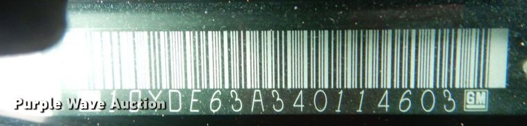 image for item IG9665 2004 Cadillac SRX  SUV