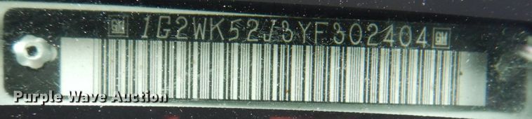 image for item IG9678 2000 Pontiac Grand Prix