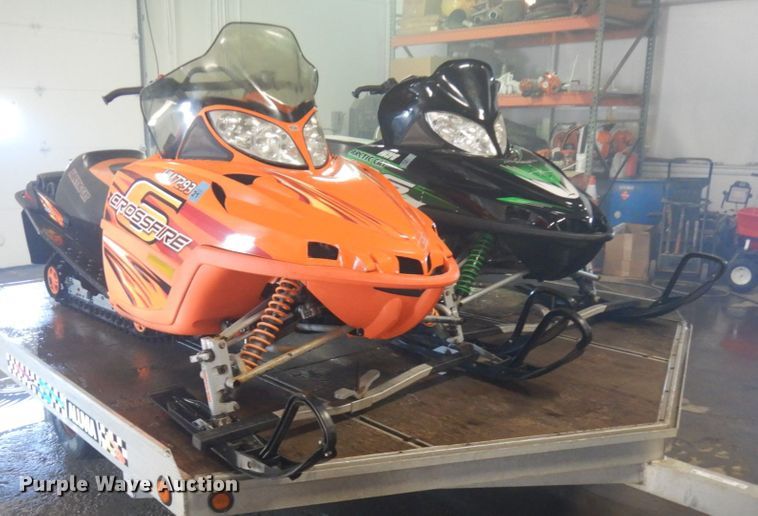 image for item IO9678 (2) snowmobiles
