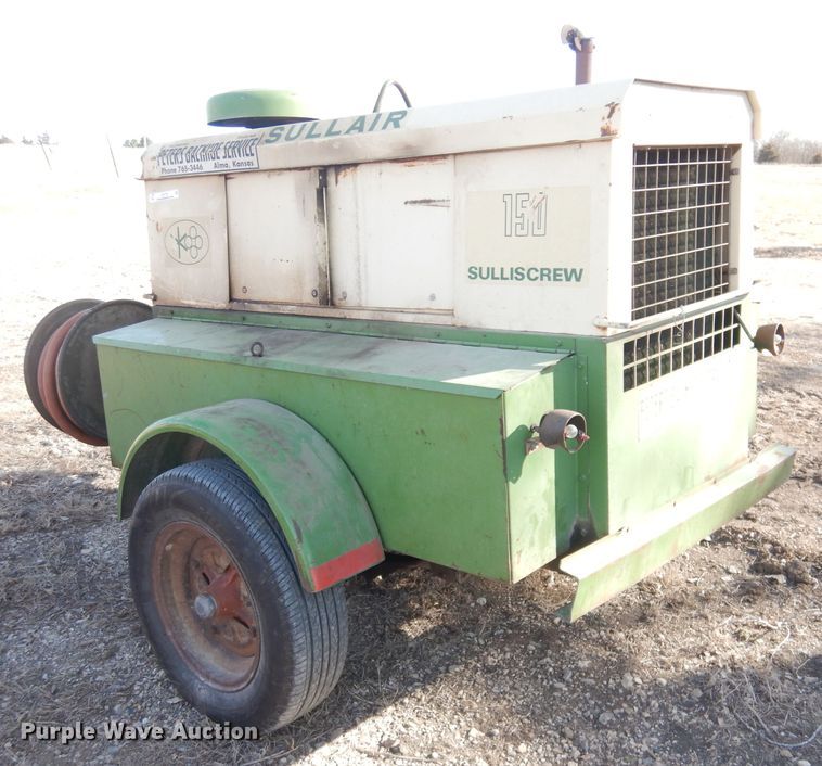 image for item JE9728 1978 Sullair Sulliscrew 150-GP  air compressor