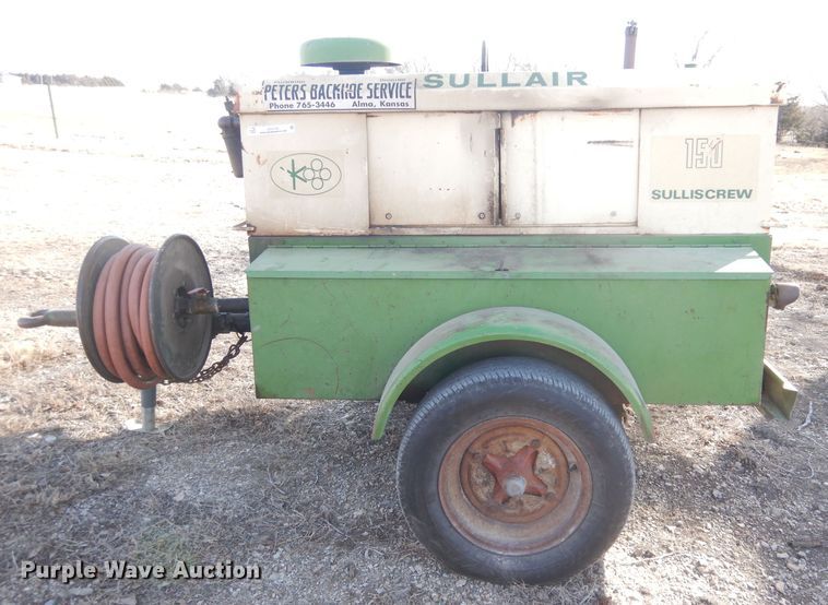 image for item JE9728 1978 Sullair Sulliscrew 150-GP  air compressor