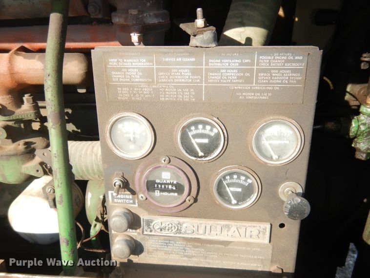 image for item JE9728 1978 Sullair Sulliscrew 150-GP  air compressor