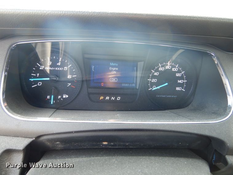 image for item JJ9392 2015 Ford Taurus Police