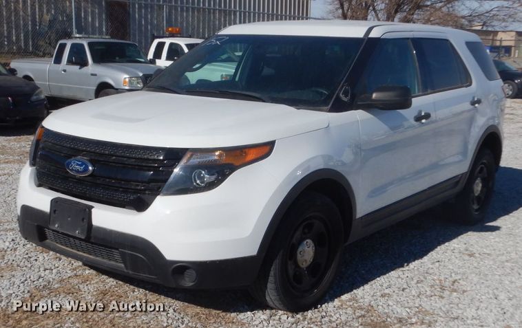 image for item JJ9395 2014 Ford Explorer Police  SUV
