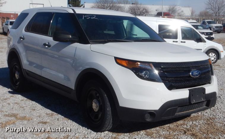 image for item JJ9395 2014 Ford Explorer Police  SUV