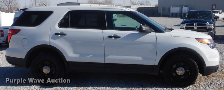 image for item JJ9395 2014 Ford Explorer Police  SUV