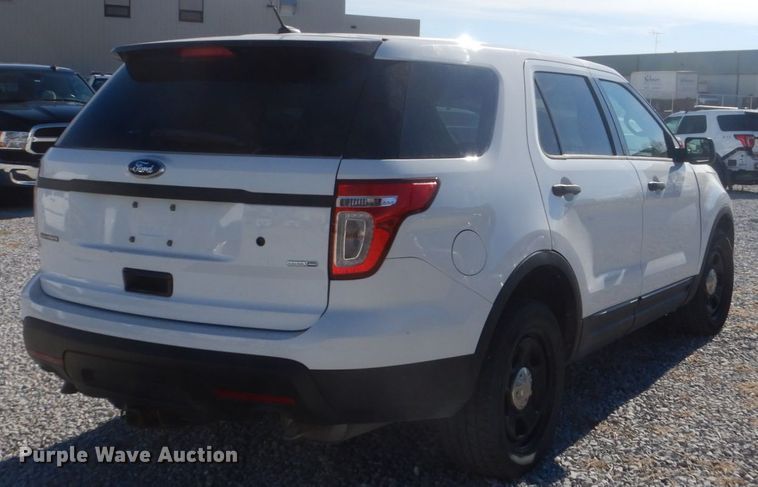 image for item JJ9395 2014 Ford Explorer Police  SUV
