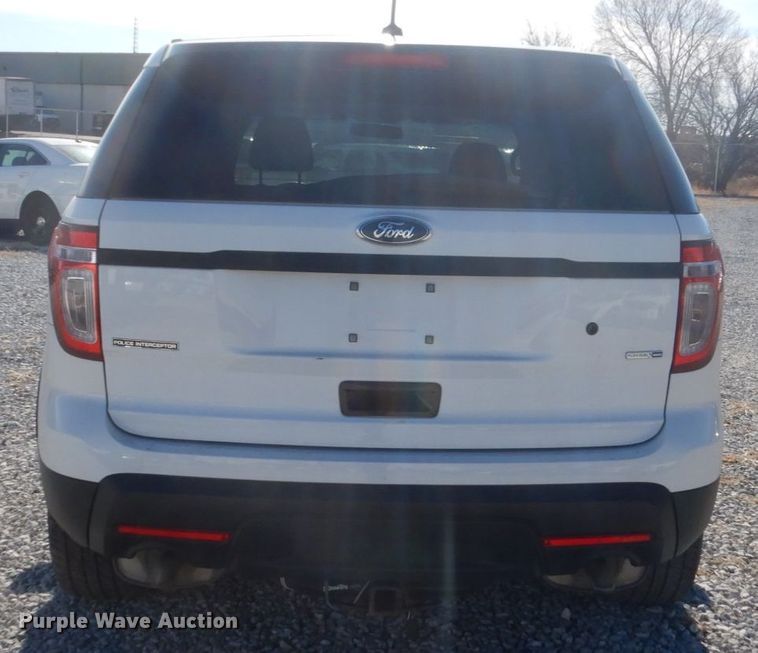 image for item JJ9395 2014 Ford Explorer Police  SUV