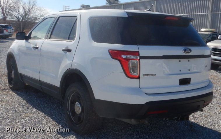 image for item JJ9395 2014 Ford Explorer Police  SUV