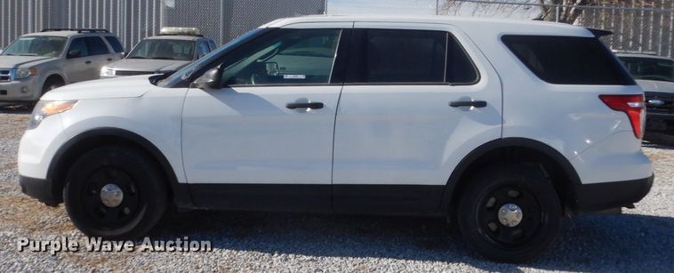 image for item JJ9395 2014 Ford Explorer Police  SUV