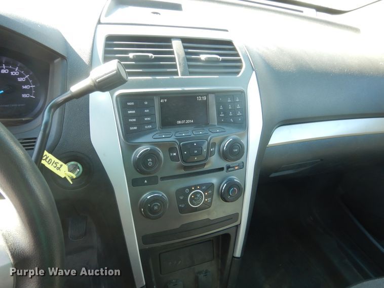 image for item JJ9395 2014 Ford Explorer Police  SUV