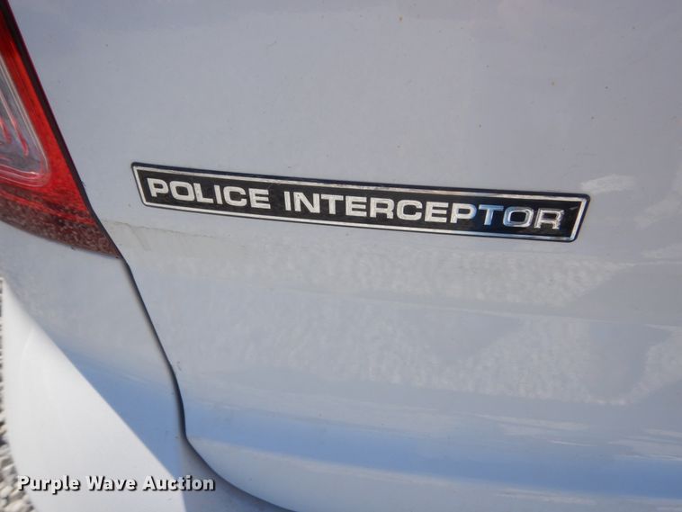 image for item JJ9395 2014 Ford Explorer Police  SUV