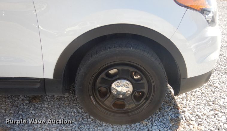 image for item JJ9395 2014 Ford Explorer Police  SUV