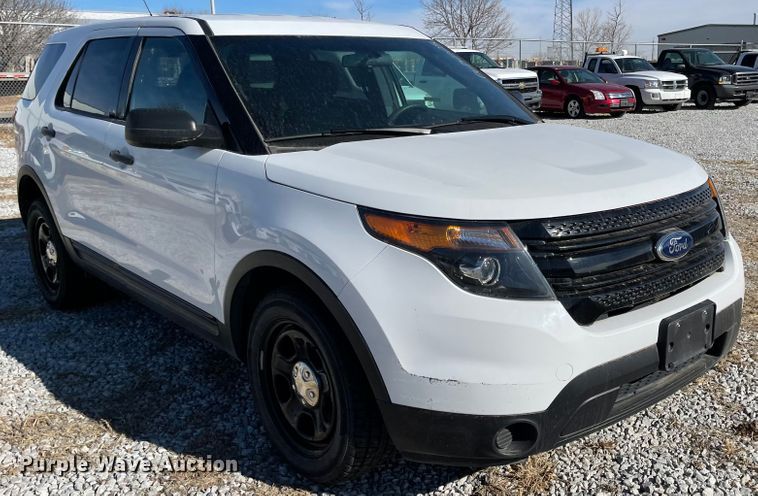 image for item JJ9399 2014 Ford Explorer Police  SUV