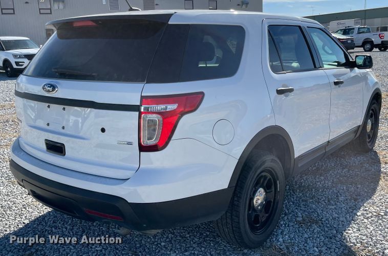image for item JJ9399 2014 Ford Explorer Police  SUV