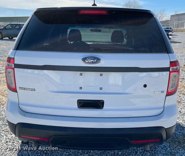 image for item JJ9399 2014 Ford Explorer Police  SUV
