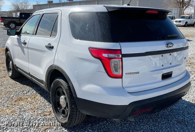 image for item JJ9399 2014 Ford Explorer Police  SUV