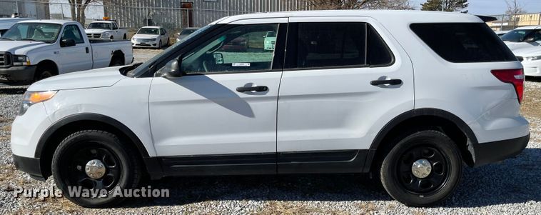 image for item JJ9399 2014 Ford Explorer Police  SUV