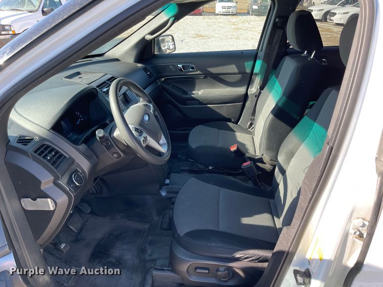 image for item JJ9399 2014 Ford Explorer Police  SUV