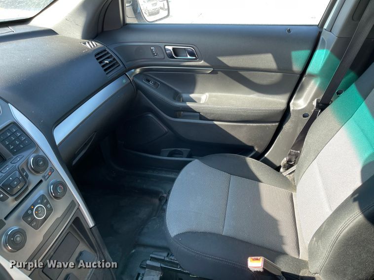 image for item JJ9399 2014 Ford Explorer Police  SUV