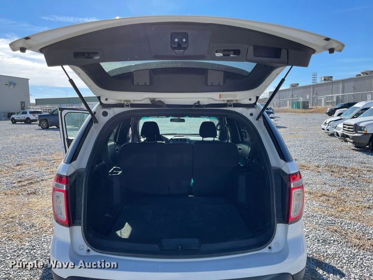 image for item JJ9399 2014 Ford Explorer Police  SUV