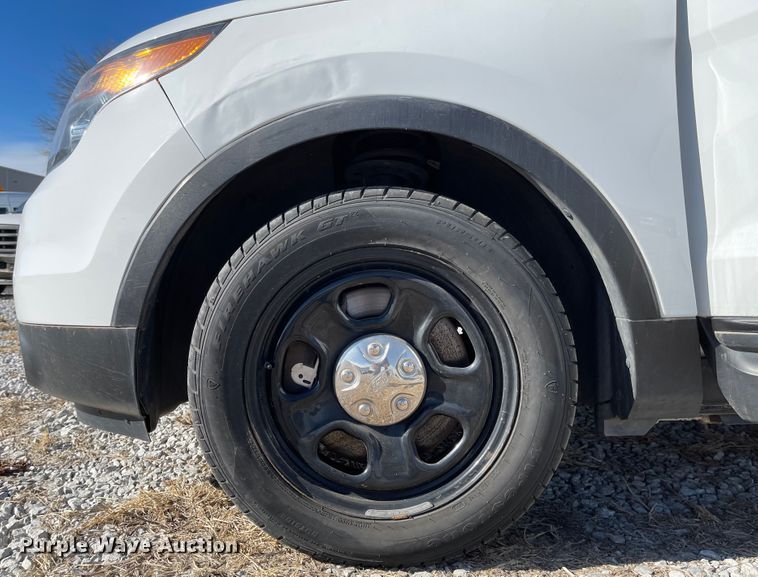 image for item JJ9399 2014 Ford Explorer Police  SUV