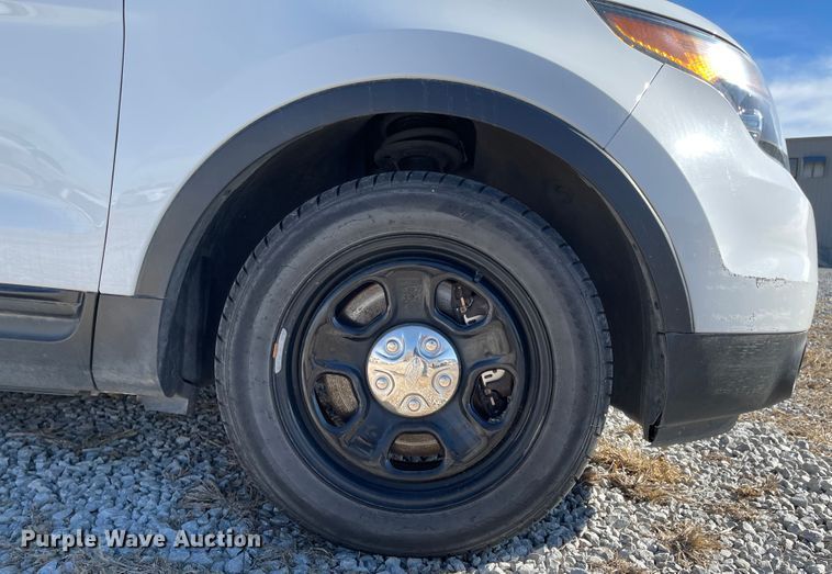 image for item JJ9399 2014 Ford Explorer Police  SUV