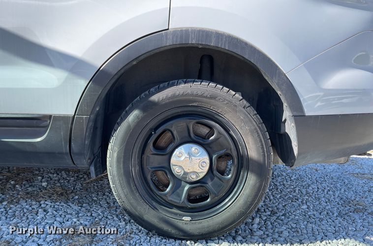 image for item JJ9399 2014 Ford Explorer Police  SUV