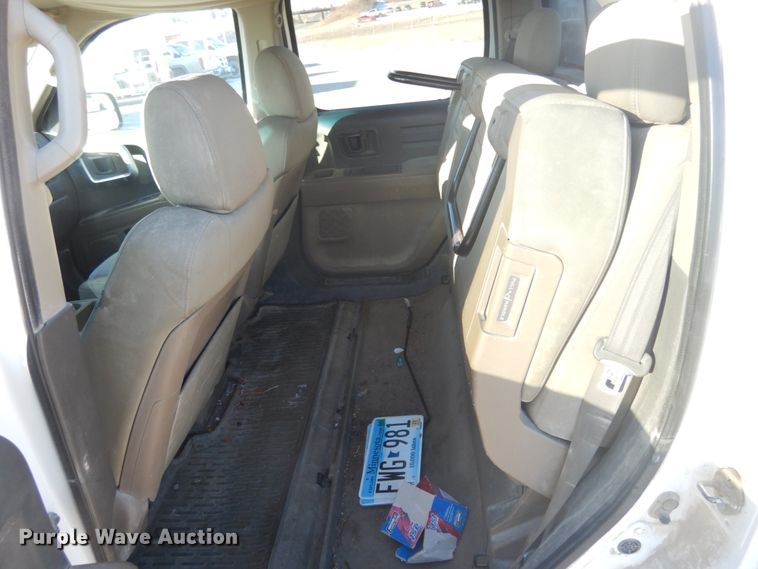 image for item JK9810 2008 Honda Ridgeline  Crew Cab pickup truck