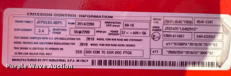 image for item JN9162 2019 Manitou M40-4  forklift