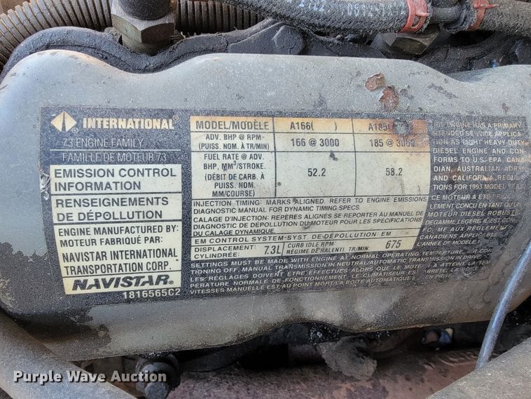 image for item JP9037 1993 Ford F350  Crew Cab pickup truck