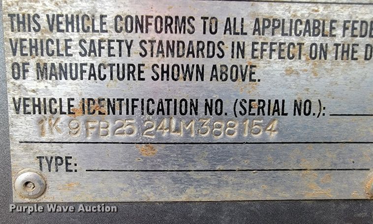 image for item JP9052 Kodiak  equipment trailer