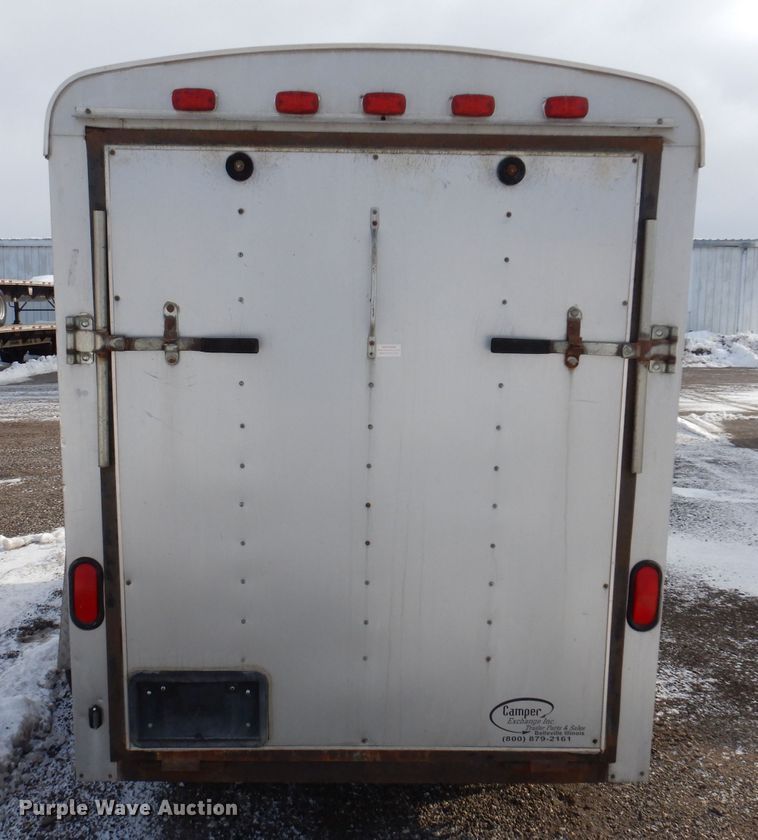 image for item KH9027 2011 Forest River  enclosed cargo trailer