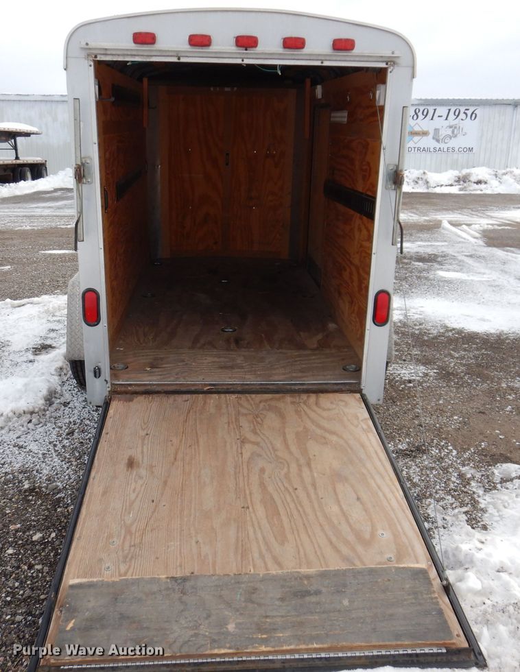 image for item KH9027 2011 Forest River  enclosed cargo trailer